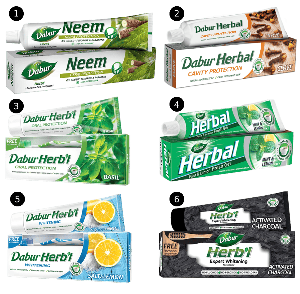 Dabur Herb'l Toothpaste