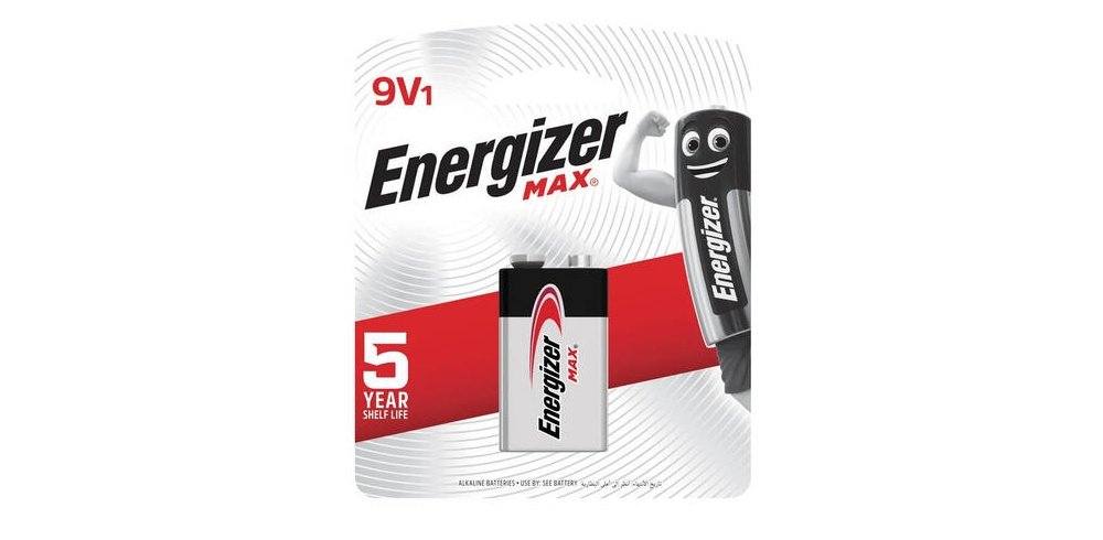 Energizer Max 9V Battery