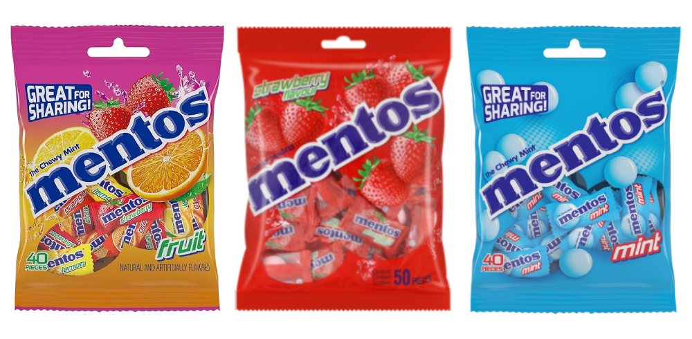 Mentos Chewy Mint MonoBags (50pcs/Bag)