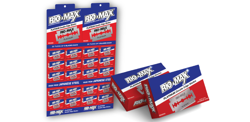 Rio-Max Platinum Double Edge Blades
