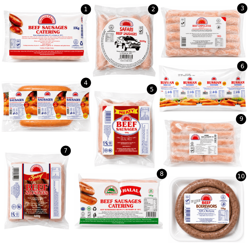 beef sausage