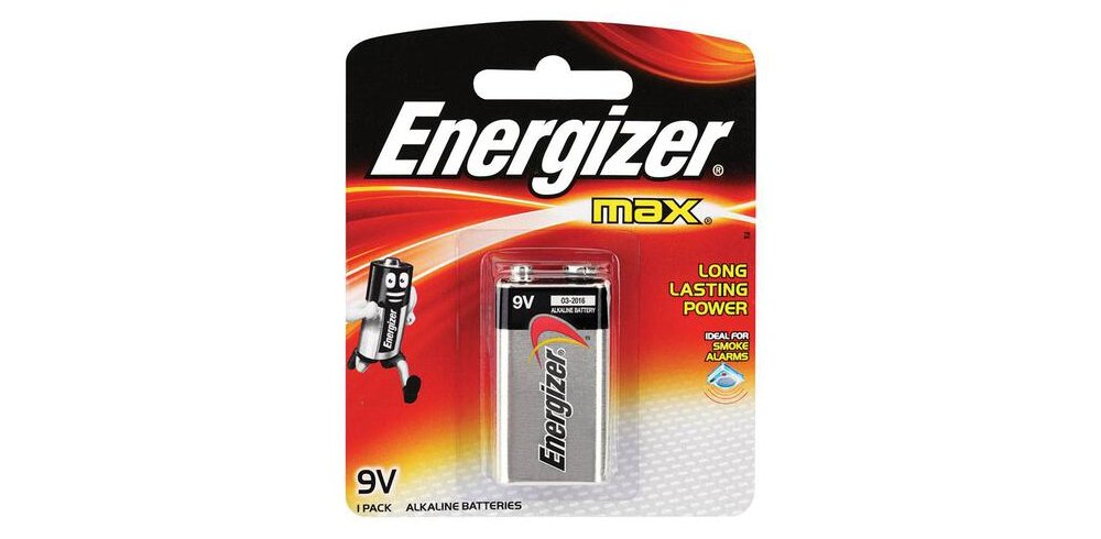 Energizer Max 9V Battery