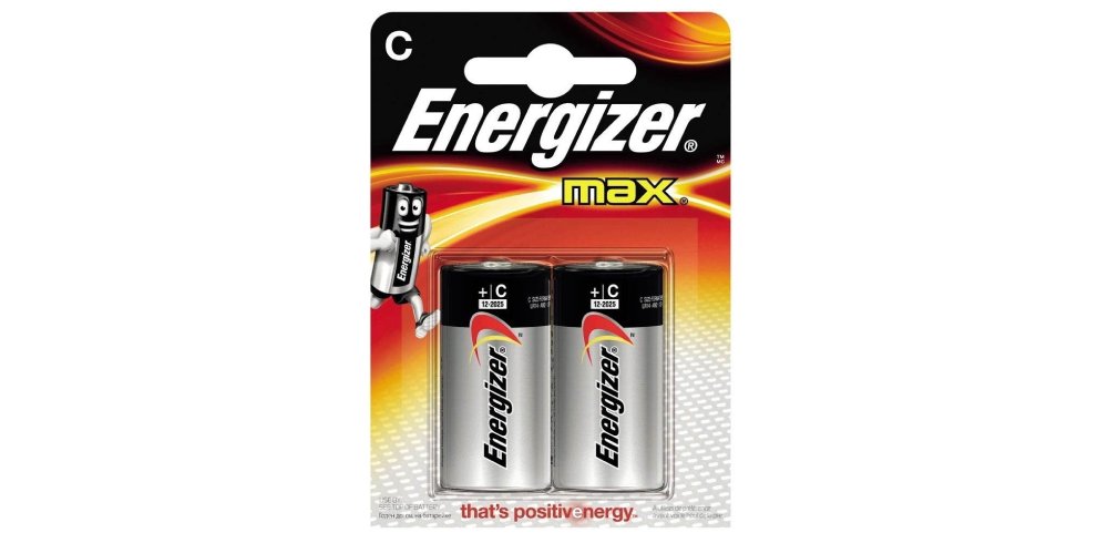 Energizer Max C Battery 2 Pack