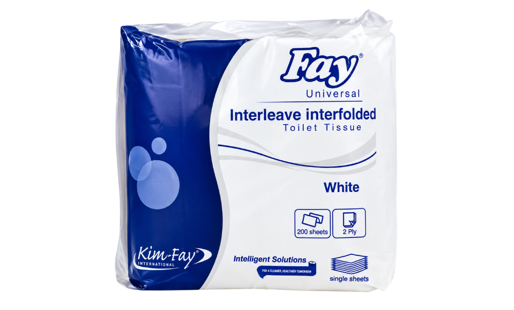 Fay interleave interfolded Toilet Tissue