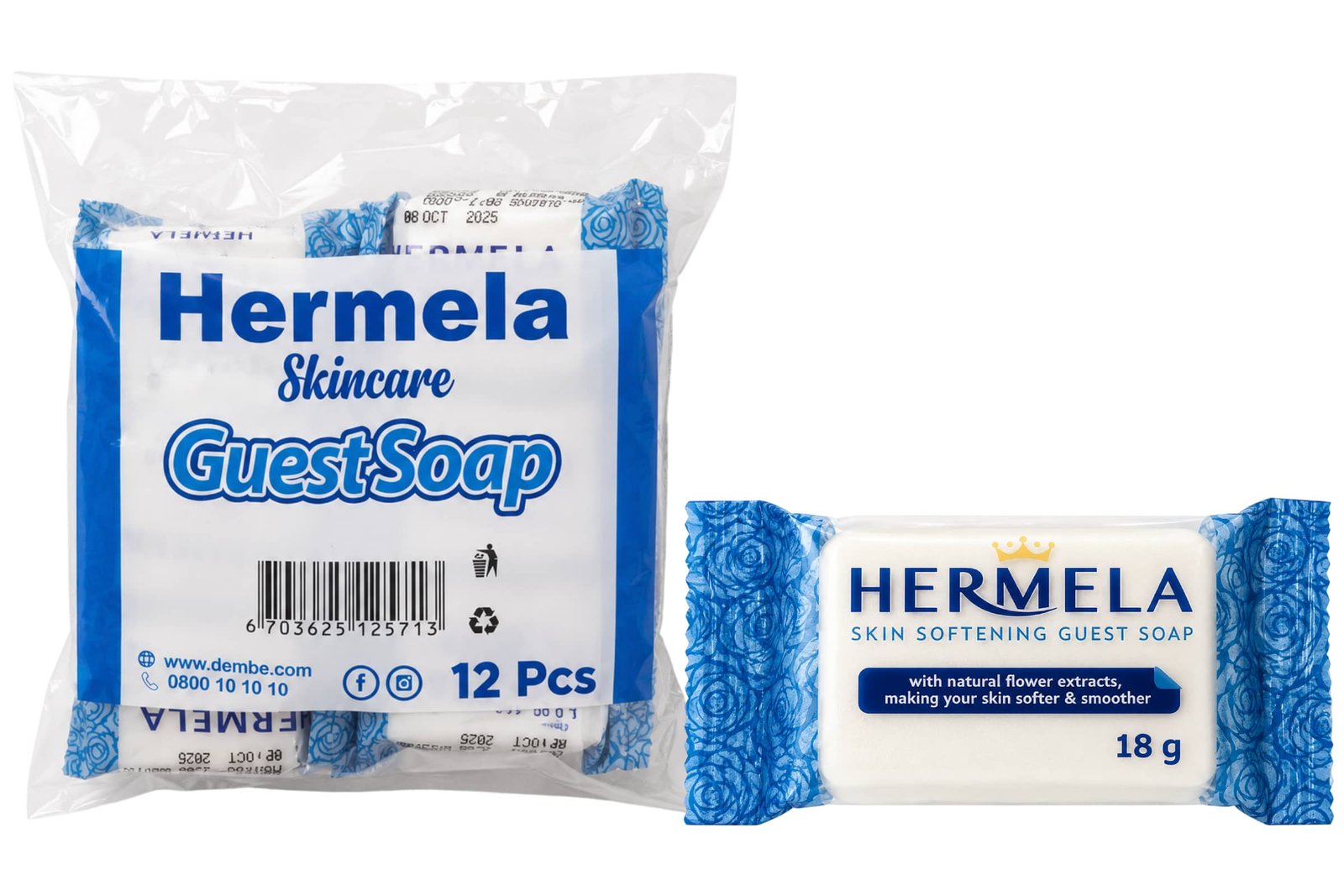 Hermela Skin Softening Guest Soap