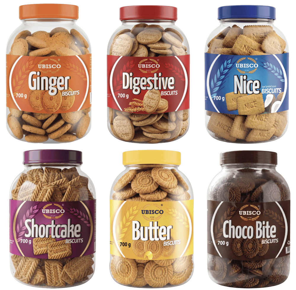 Ubisco Jar Biscuits - 700g