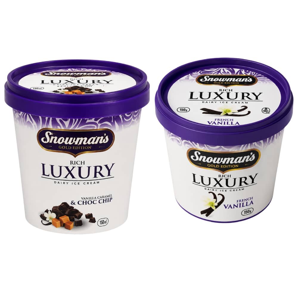 Snowman's luxury Ice Cream