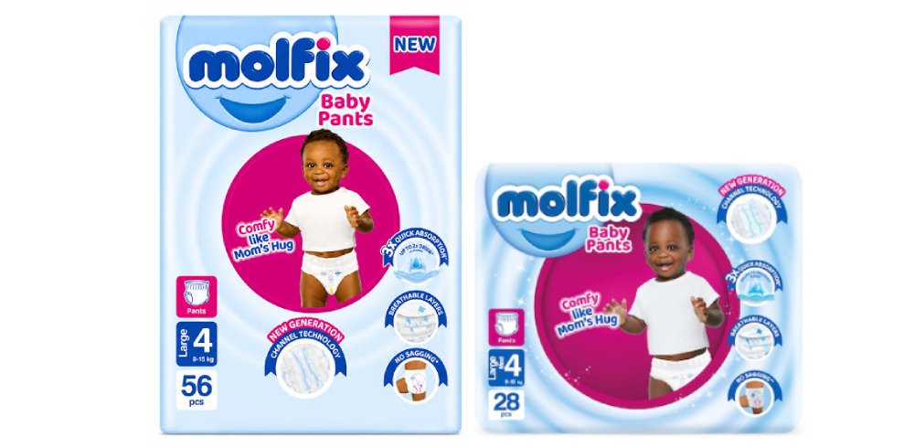 Molfix Pull Up Pants Large N04