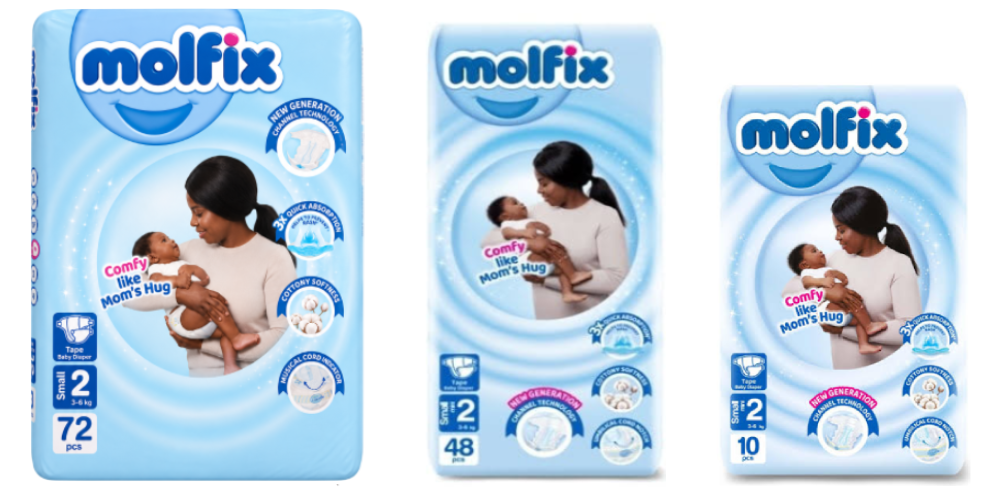 Molfix Tape Diapers Small NO2