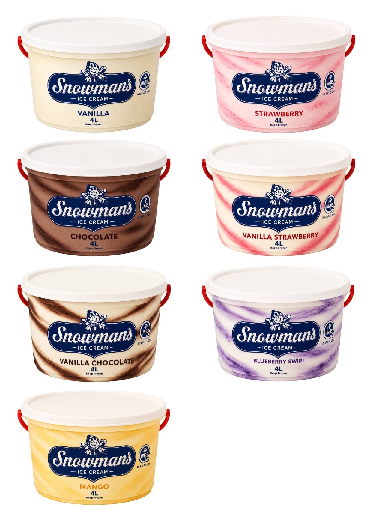Snowman's Tubs 4 Litres