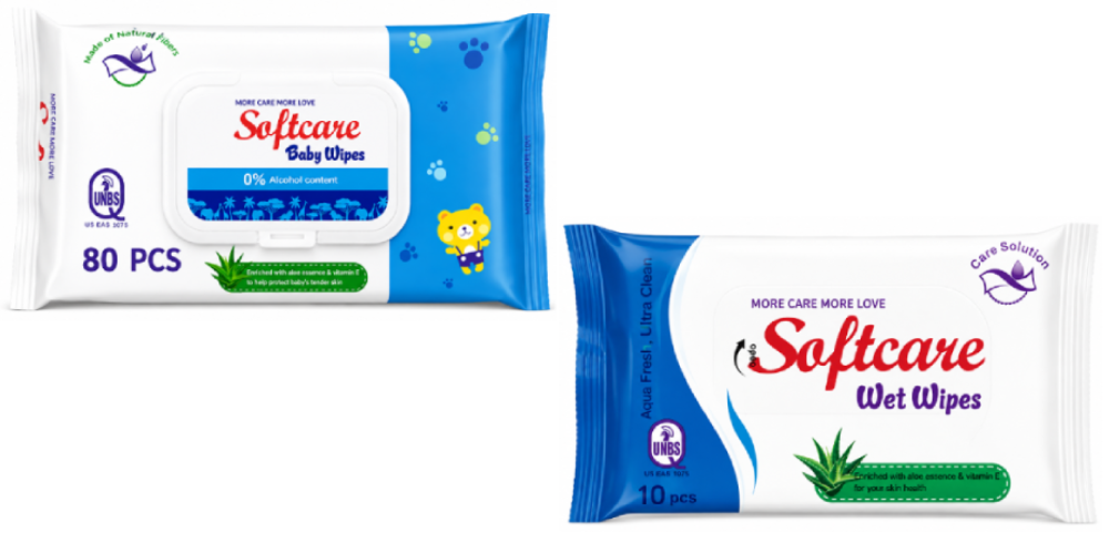 Softcare Wipes