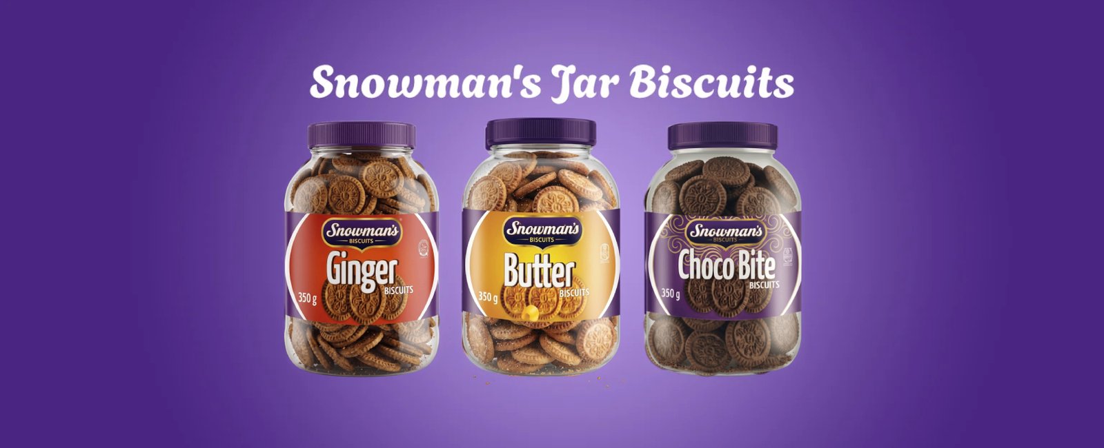 Snowman's Jar Biscuits