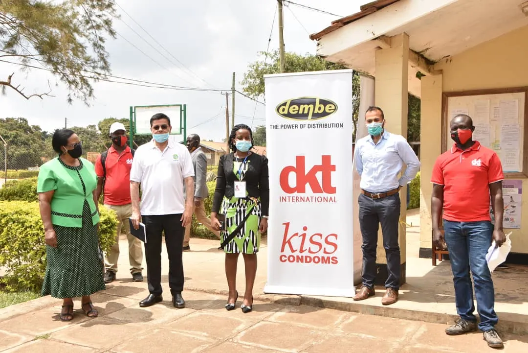 Dembe Group & DKT International make a donation of condoms